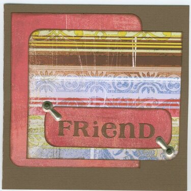 Friendship card #2 for &quot;Crop for Kelly&quot;
