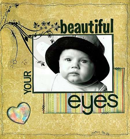 Love your beautiful eyes.