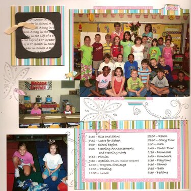 A Day in the Life of a 1st Grader