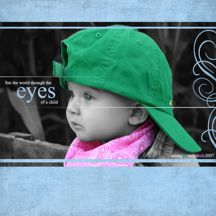 Eyes of a child