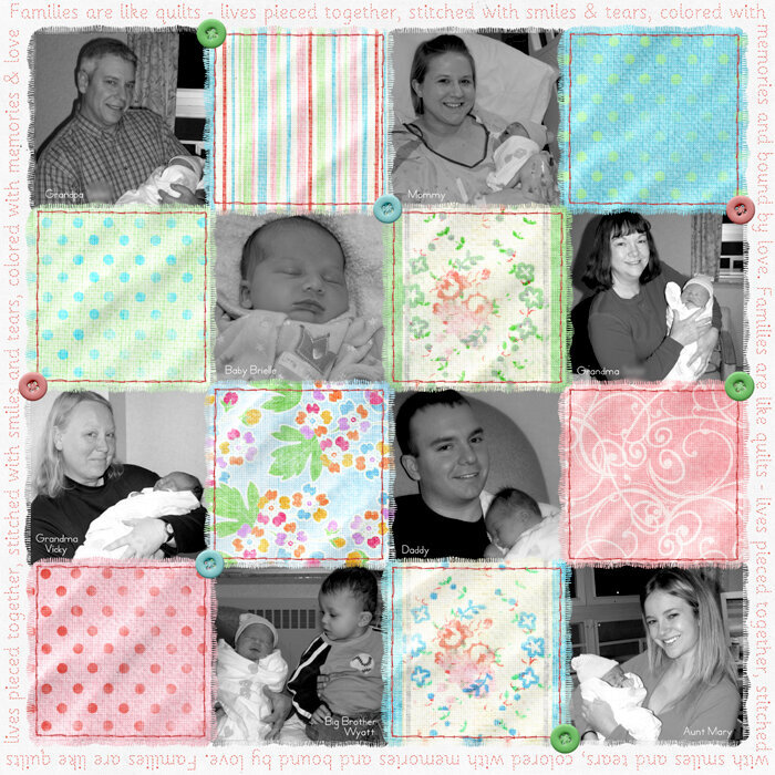 Family Quilt Page 1