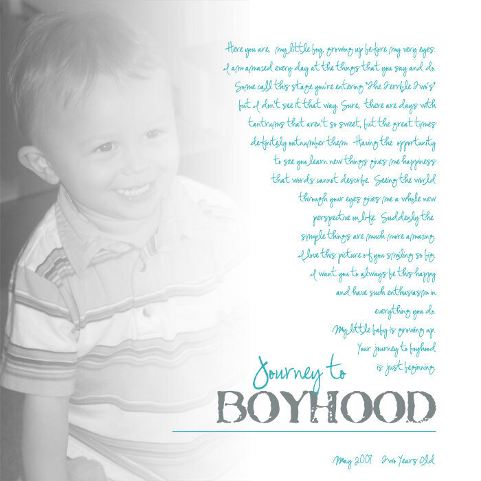 Journey to Boyhood (redo)