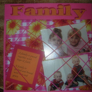 family quilt