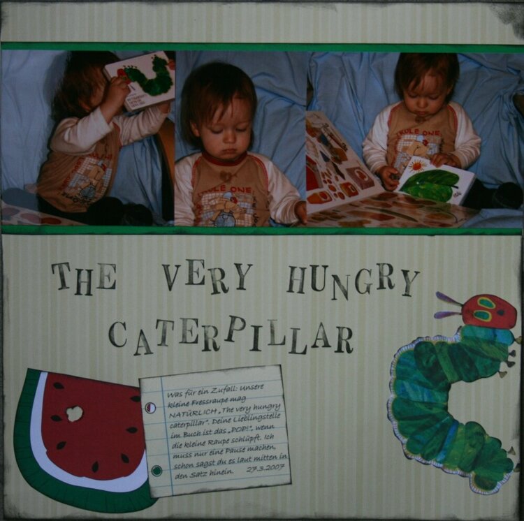 The very hungry caterpillar