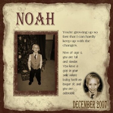 Noah December 2007