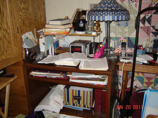 Before - Study Desk