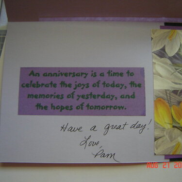 Anniversary card-inside