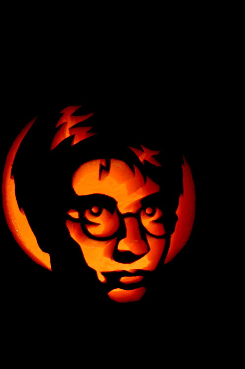 Harry Potter pumpkin