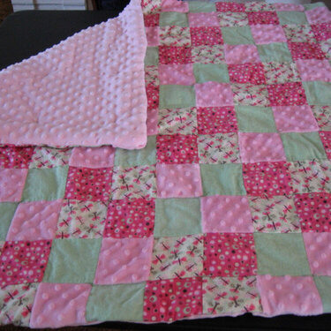 Quilt for baby girl