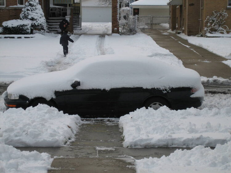 Snow in Chicago