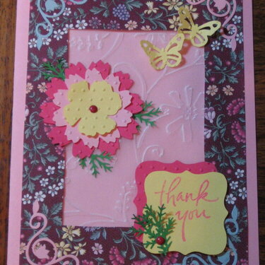 Thank you card (variation)