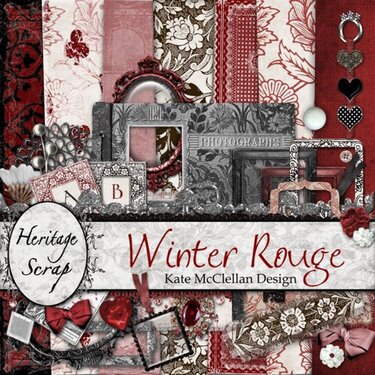 Winter Rouge - Digital Kit