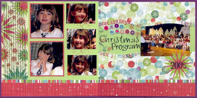 First Grade Christmas Program