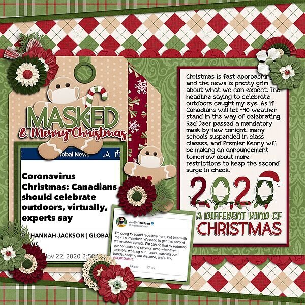 Masked Merry Christmas