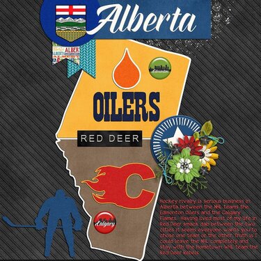 Alberta Hockey Rivalry