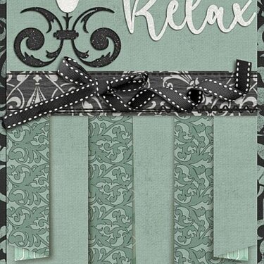 Relax Greeting Card Digital