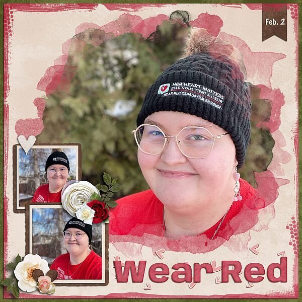 Feb 2 Wear Red