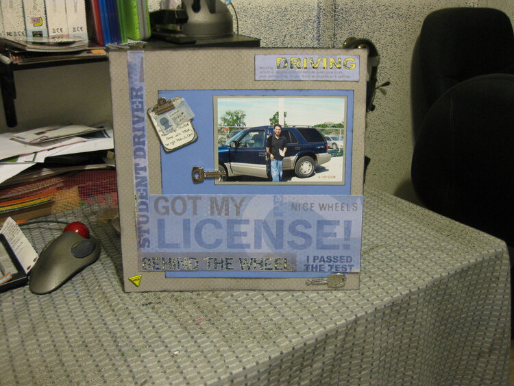 Got my License.