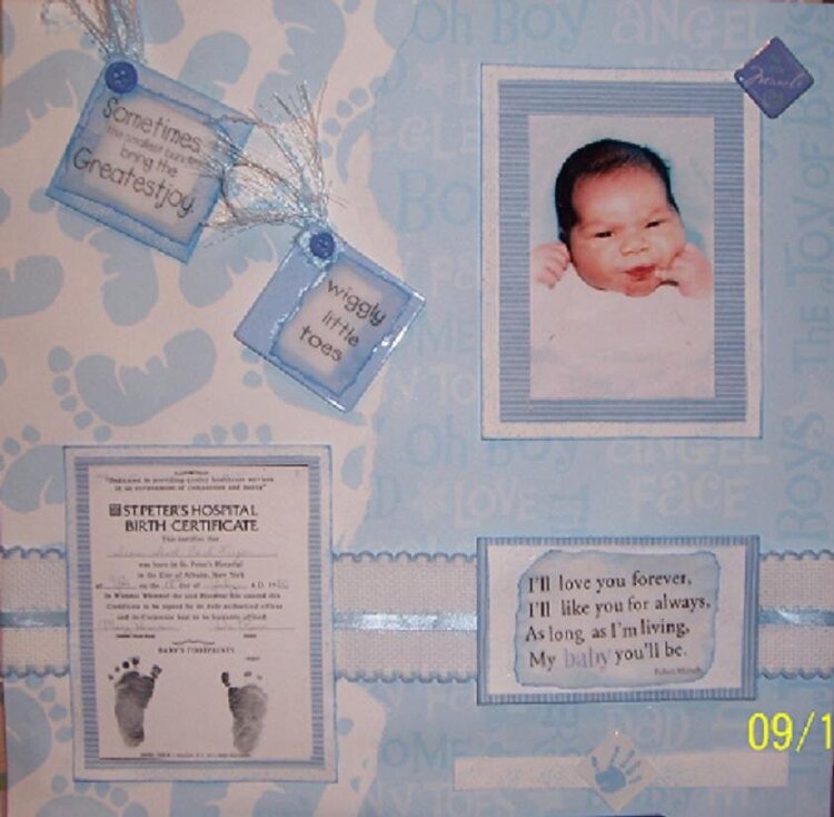 Newborn Ivan July 1990