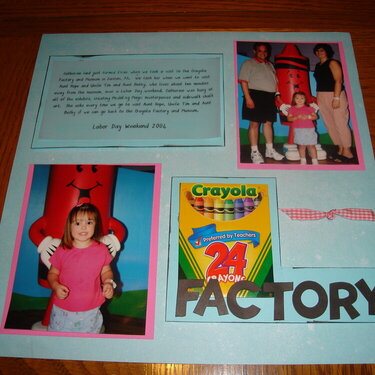 Crayola Factory Page 1