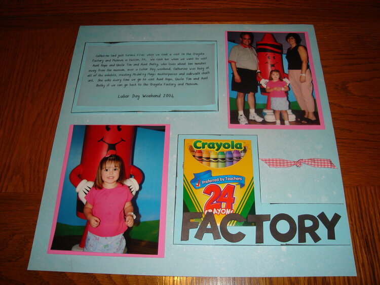 Crayola Factory Page 1