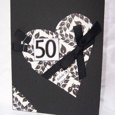 50th Bday Card