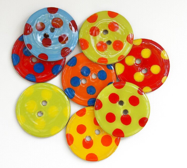 Chipboard Buttons (Set of 8) Dino-myte