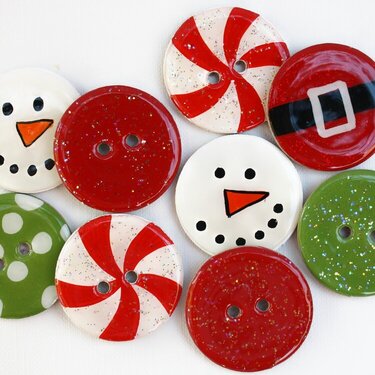 Holly Jolly Christmas Chipboard Embellishments