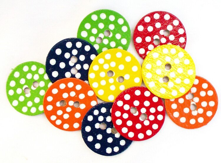 Chipboard Buttons (Primarys)