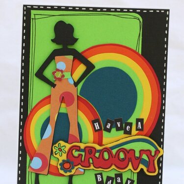 Groovy Bday Card