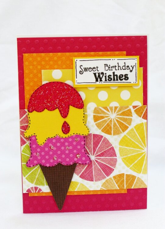 IceCream Bday Card