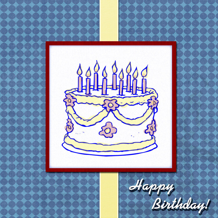 Happy Birthday card