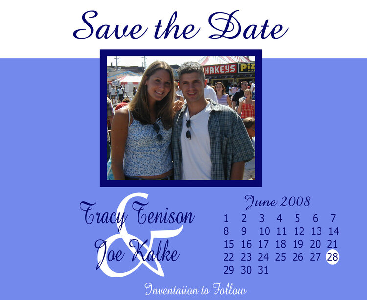 Save the Date Card attempt 2