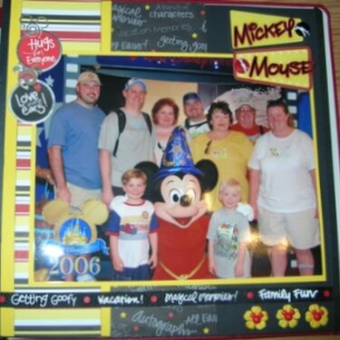 Family at Disney