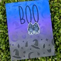 Boo Bat Halloween Card