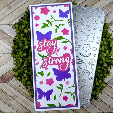 Stay Strong Encouragement Card