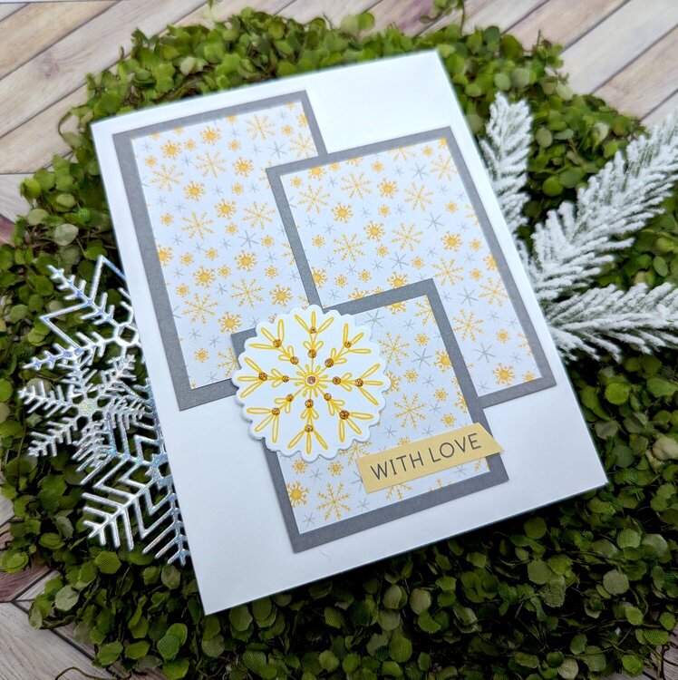 Snowflakes With Love Card