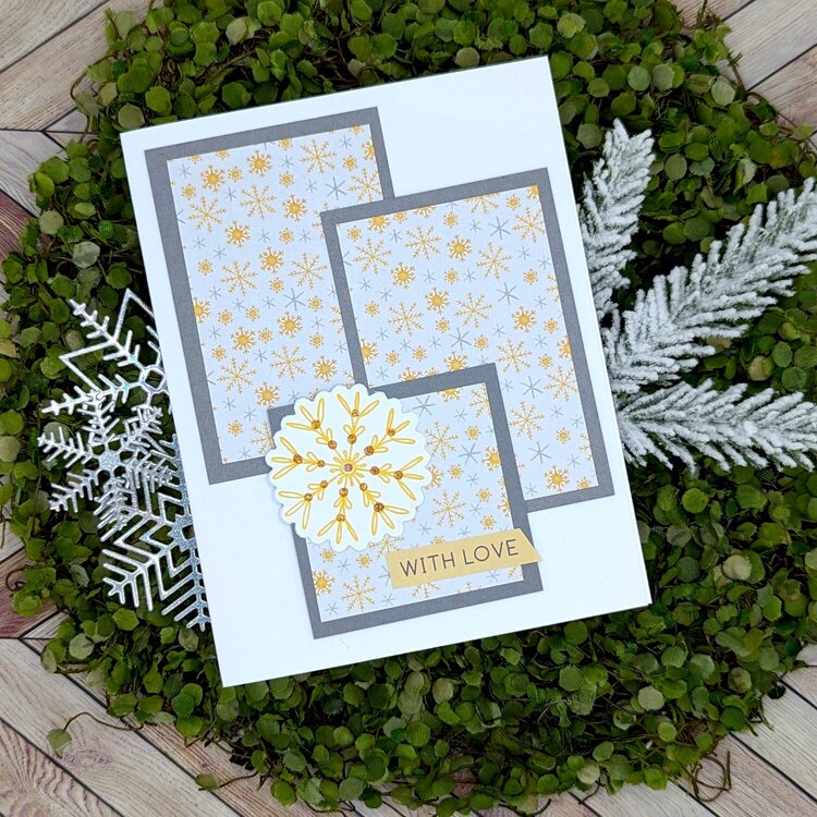 Snowflakes With Love Card