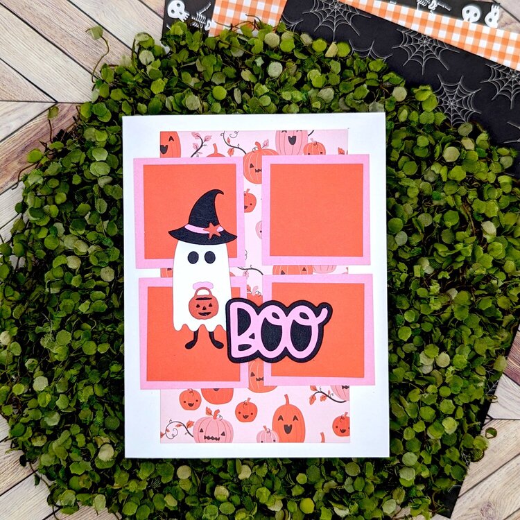 Boo Ghost Card