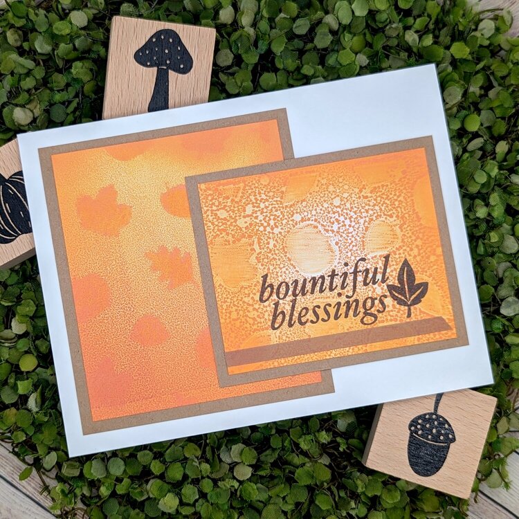 Bountiful Blessings Fall Card