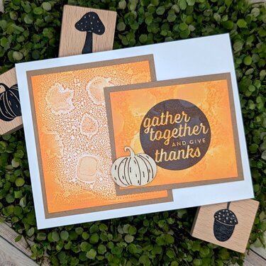 Gather Together Fall Card