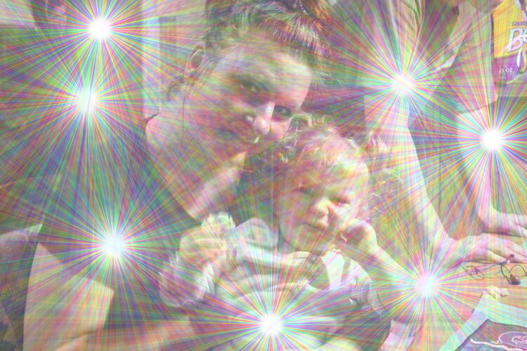 PHOTO ALTERATION WITH THE GIMP 2.4 RAINBOW NOVA - WHAT THE HECK IS THAT? EMILY SAYS!