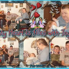 FAMILY PIX - MY HEART WAS FILLED WITH JOY