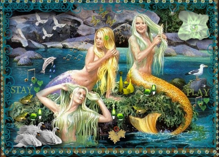 MERMAIDS - LAND OF ENCHANTMENT AND MYTHS ~~~~