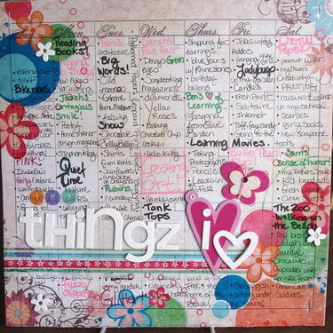 {101 things i heart}