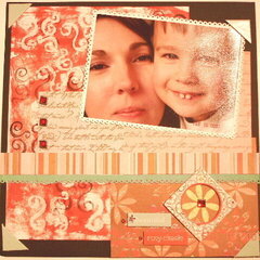 {beautiful rosey cheeks}