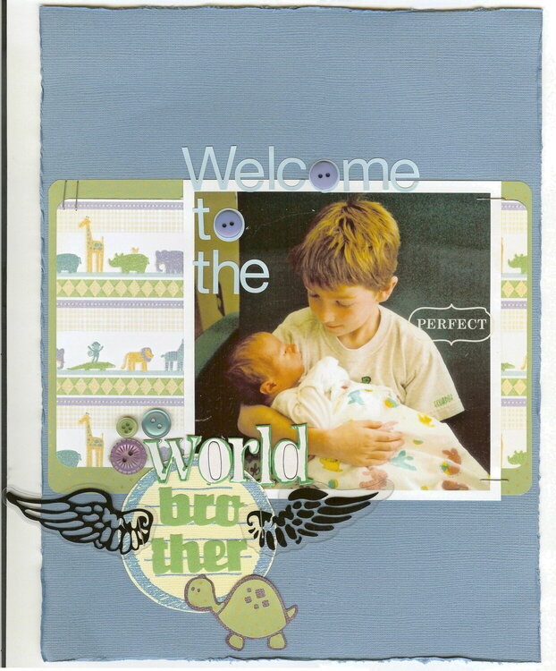 {welcome to the world}