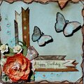 Birthday Card using Flying Unicorn June Kit