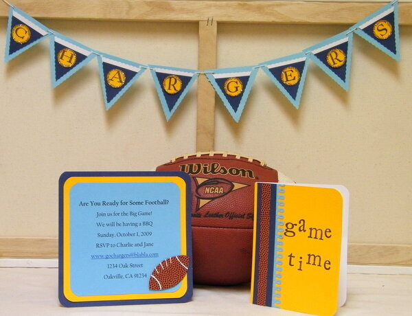 Game time decoration set