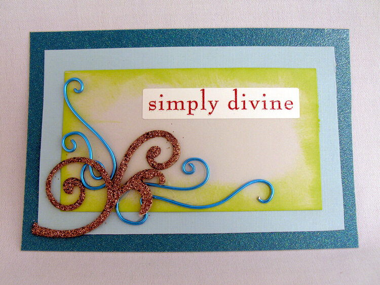 Simply Divine Card